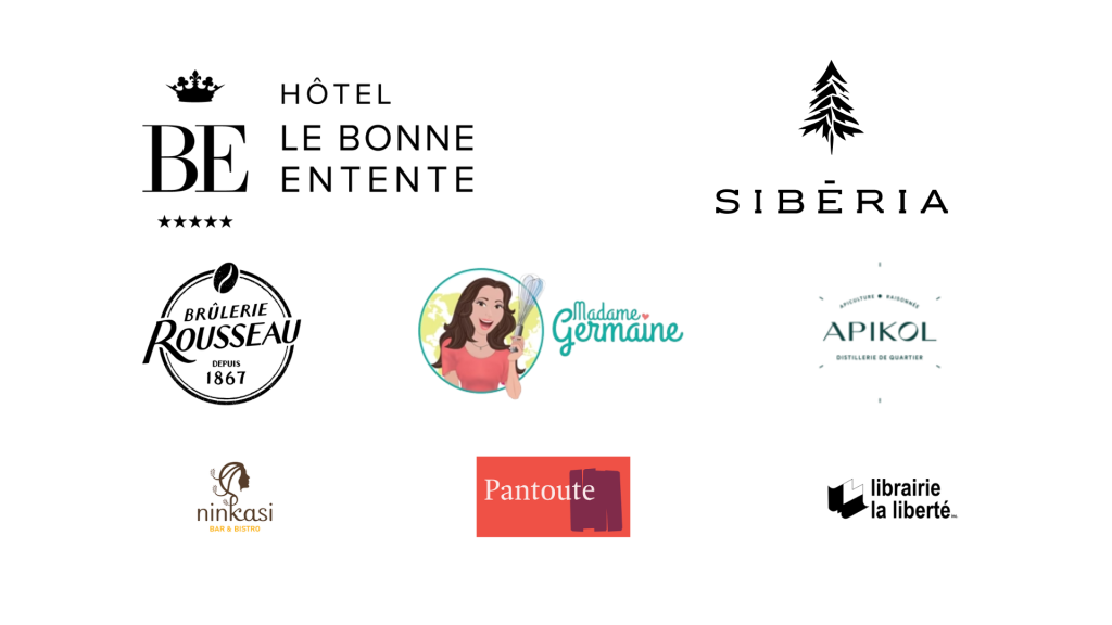 logos des entreprises donatrices